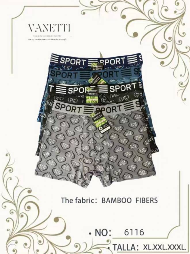 Bokseki meskie 6116 Mix KOLOR  XL-3XL 1
