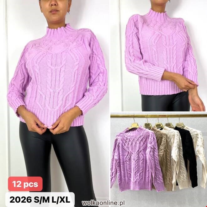 Sweter damskie 2026 Mix KOLOR  S/M-L/XL