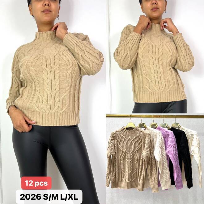 Sweter damskie 2026 Mix KOLOR  S/M-L/XL 1
