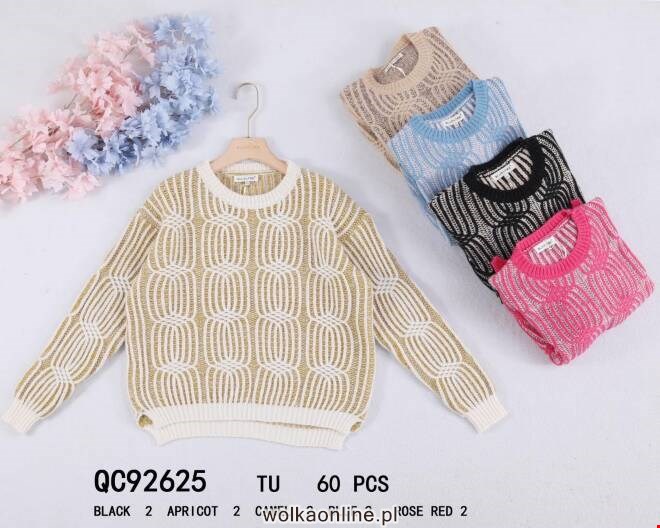 Sweter damskie QC92625 Mix KOLOR  Standard