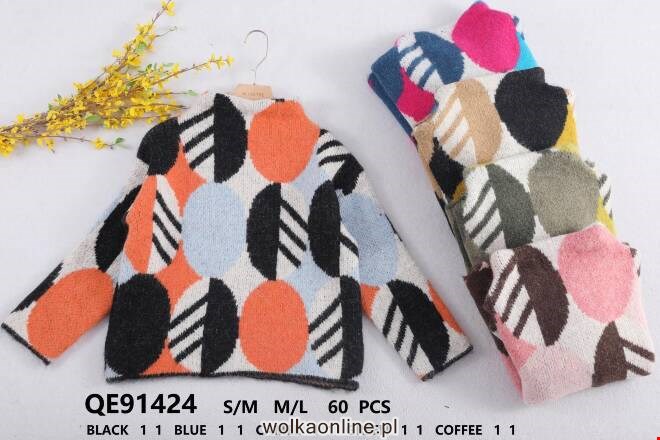 Sweter damskie QE91424 Mix KOLOR  S/M-L/XL