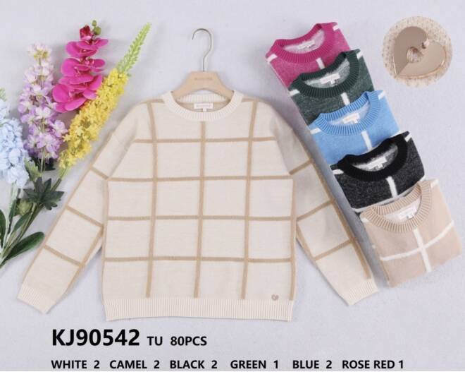 Sweter damskie KJ90542 Mix KOLOR  Standard 1
