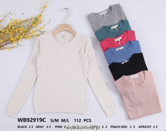 Sweter damskie WB92919C Mix KOLOR  S/M-L/XL