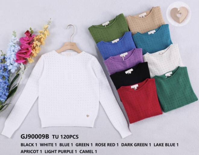 Sweter damskie GJ90009B Mix KOLOR  Standard