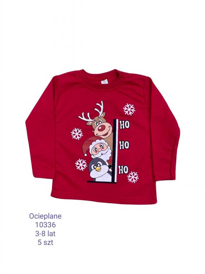 Bluzki dziewczęce 10336 1 kolor  3-8 (Towar Tureckie) 1