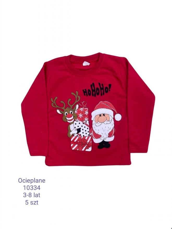 Bluzki dziewczęce 10341 1 kolor  1-5 (Towar Tureckie)