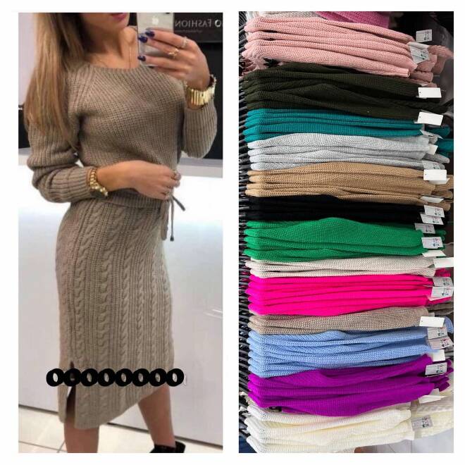 Komplet damskie 7420 Mix KOLOR  Standard (Towar włoskie) 1