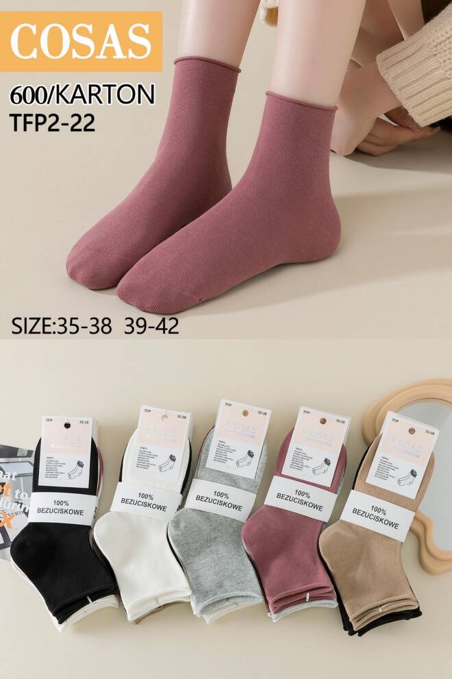 Skarpety damskie TFP2-22 Mix KOLOR   35-42 1