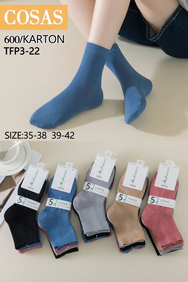 Skarpety damskie TFP3-22 Mix KOLOR   35-42 1