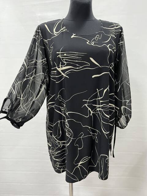 Bluzka damskie 7632 1 kolor 54-60 (Towar Polskie)