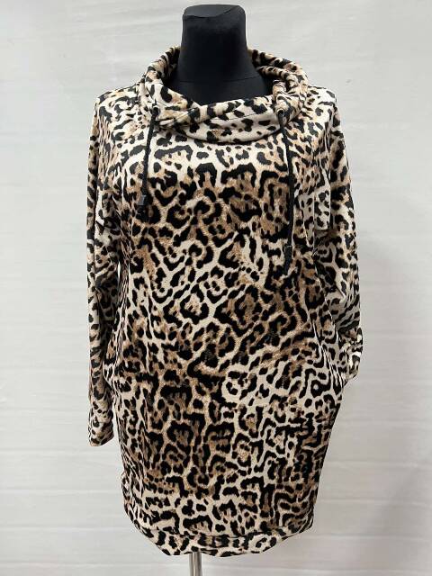 Bluzka damskie 7652 1 kolor XL-3XL (Towar Polskie) 1