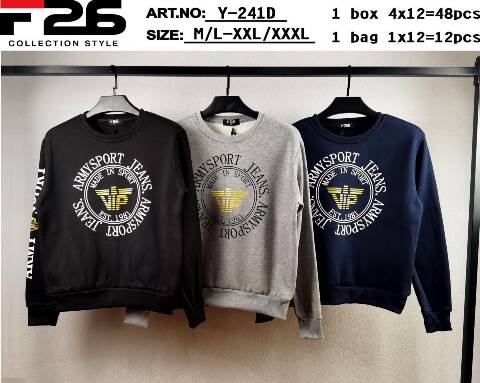  Bluza Meskie Y-241D Mix kolor M-3XL 1