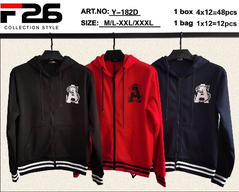 Bluza meskie Y-182D Mix kolor M-3XL