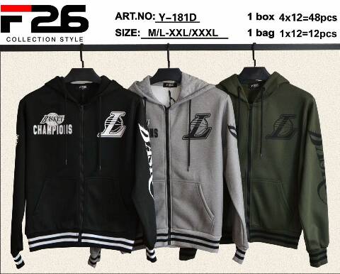 Bluza meskie Y-181D Mix kolor M-3XL