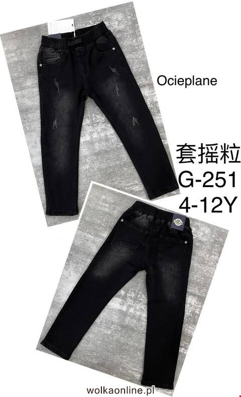 Jeansy chłopięce G-251 1 kolor 4-12