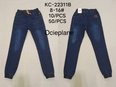 Jeansy chłopięce KC-22311B 1 kolor 8-16 1