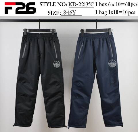 Spodnie śniegowce chłopięce KD-22135C Mix kolor 8-16 1