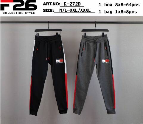 Spodnie dresowe  meskie K-272D Mix kolor M-3XL 1