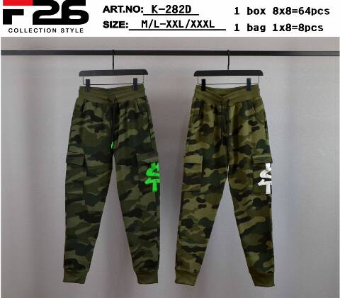 Spodnie dresowe meskie K-282D Mix kolor M-3XL 1