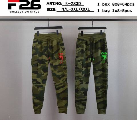 Spodnie dresowe meskie K-283D Mix kolor M-3XL