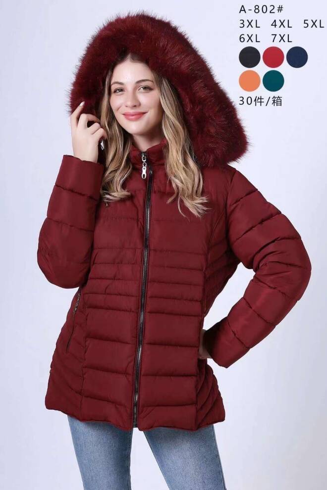 Kurtka damskie A-802 1 kolor  3XL-7XL