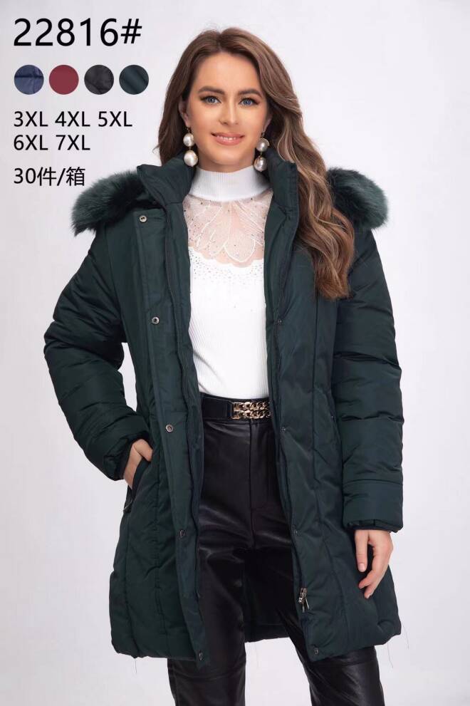 Kurtka damskie 22816 1 kolor  3XL-7XL 1