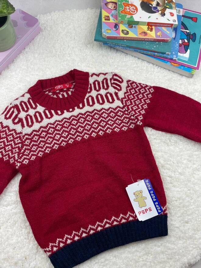 Sweter dziewczęce 5414 1 kolor  1-5(Towar Tureckie) 1