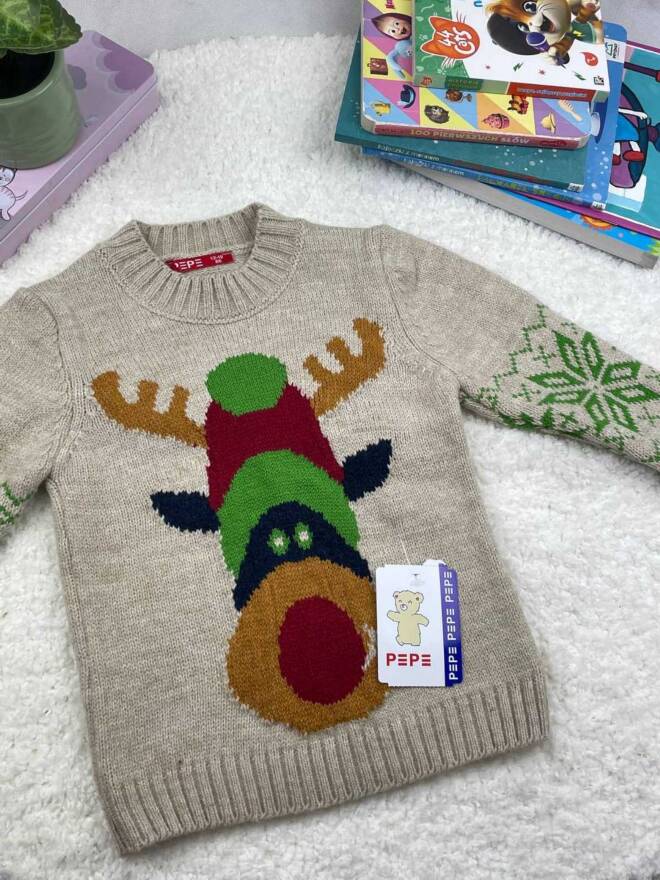 Sweter dziewczęce 5415 1 kolor  1-5(Towar Tureckie) 1