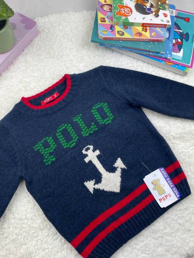 Sweter dziewczęce 5419 1 kolor  1-5(Towar Tureckie)