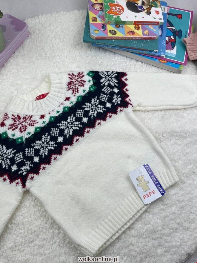 Sweter dziewczęce 5422 1 kolor  1-5(Towar Tureckie)