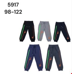 Spodnie dresowe chłopięce 5917 Mix KOLOR  98-122 (Towar Tureckie)