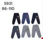 Spodnie dresowe chłopięce 5931 Mix KOLOR  86-110 (Towar Tureckie) 1