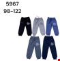 Spodnie dresowe chłopięce 5967 Mix KOLOR  98-122 (Towar Tureckie) 1
