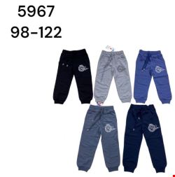 Spodnie dresowe chłopięce 5967 Mix KOLOR  98-122 (Towar Tureckie)