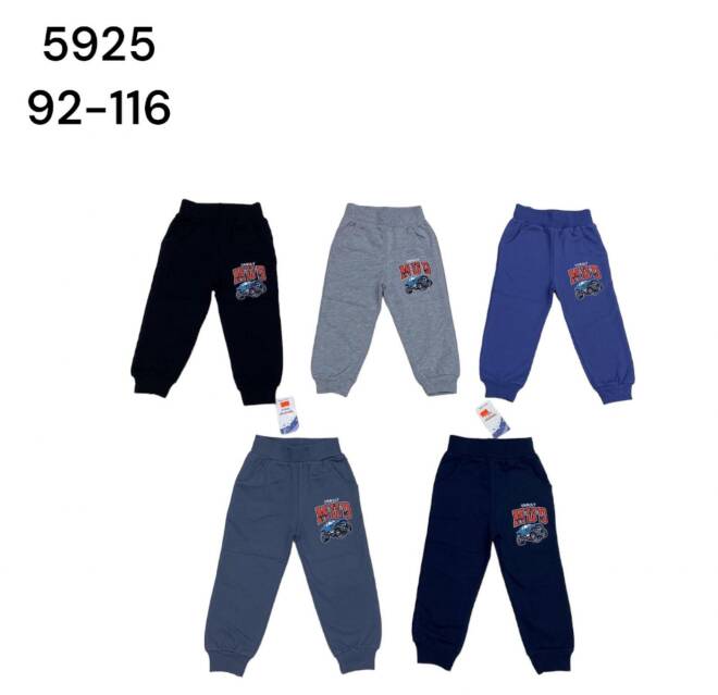 Spodnie dresowe chłopięce 5925 Mix KOLOR  92-116 (Towar Tureckie) 1