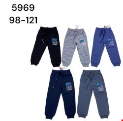 Spodnie dresowe chłopięce 5969 Mix KOLOR  98-121 (Towar Tureckie)