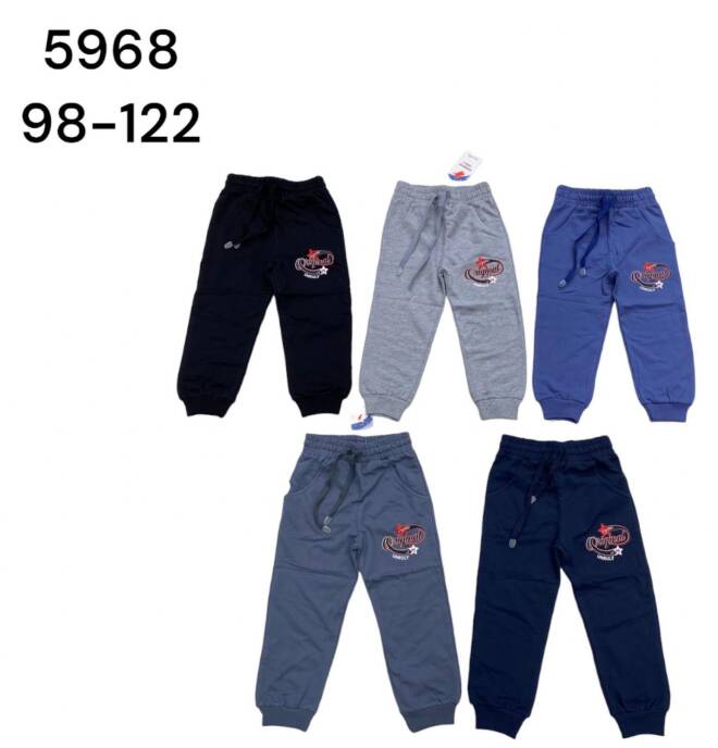 Spodnie dresowe chłopięce 5968 Mix KOLOR  98-122 (Towar Tureckie) 1
