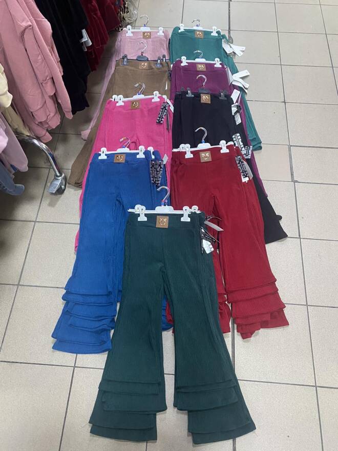 Spodnie  dziewczęce 5751 1 kolor  6-16 1