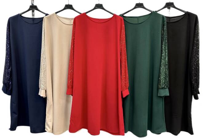 Sukienka damskie 5755 Mix KOLOR  Standard (Towar włoskie) 1