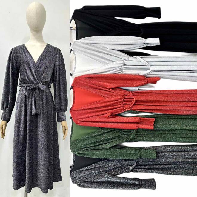 Sukienka damskie 5759 Mix KOLOR  Standard (Towar włoskie) 1