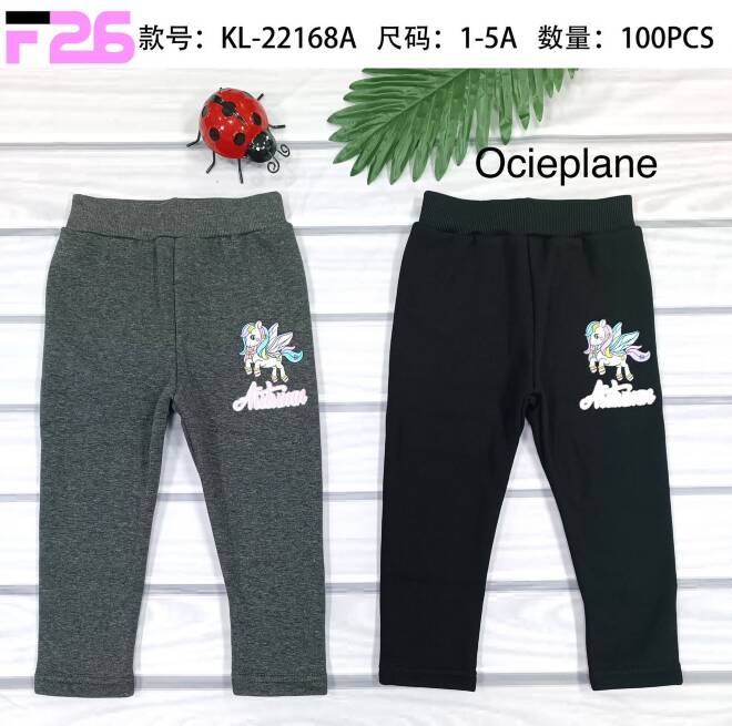 Leginsy dziewczęce KL-22168A Mix KOLOR  1-5