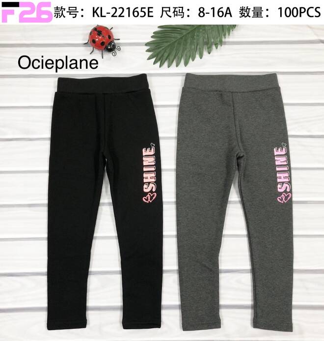 Leginsy dziewczęce KL-22165E Mix KOLOR  8-16 1