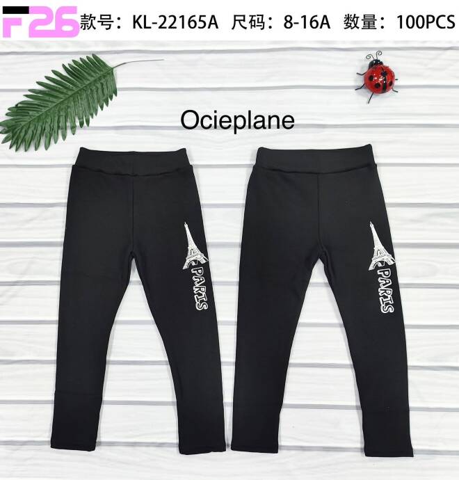 Leginsy dziewczęce KL-22165A Mix KOLOR  8-16 1