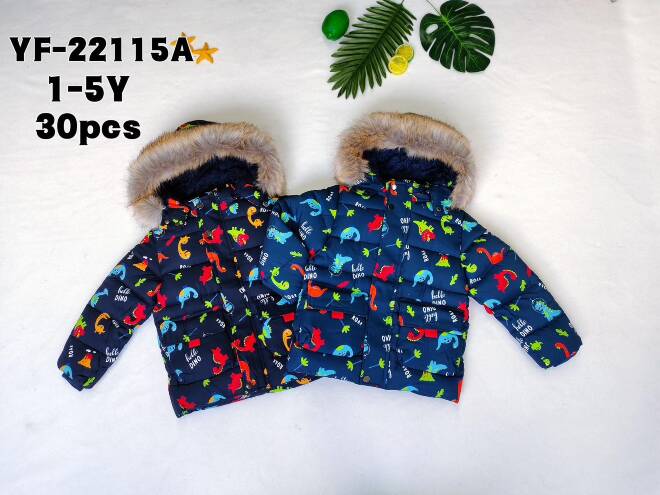 Kurtka  dziewczęca YF-22115A Mix KOLOR  1-5 1