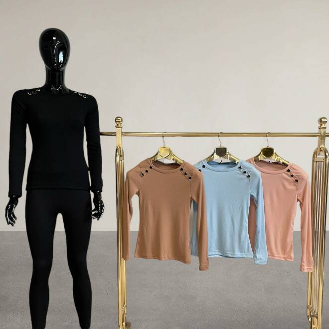 Bluzka damskie 5794 Mix KOLOR  Standard (Towar Tureckie)