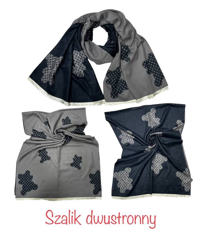 Szaliki damskie 5823 Mix KOLOR  Standard