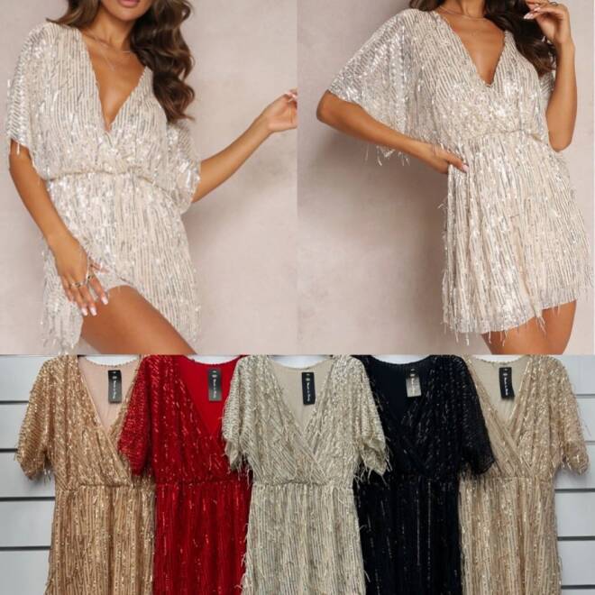 Sukienka damskie 5846 Mix KOLOR  Standard