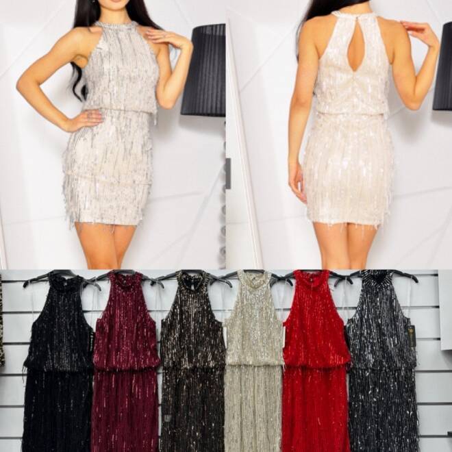 Sukienka damskie 5847 Mix KOLOR  Standard