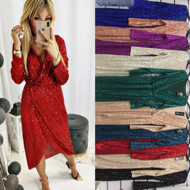 Sukienka damskie 5848 Mix KOLOR  Standard