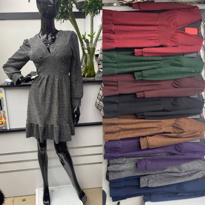 Sukienka damskie 5849 Mix KOLOR  Standard